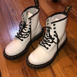 White Dr. Martens